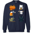 Halloween Kittens G180 Gildan Crewneck Pullover Sweatshirt 8 oz
