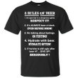5 rules of Beer G200 Gildan Ultra Cotton T-Shirt