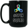 Fidget spinner spin squad spinsquad mug