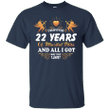 Cute 22nd Wedding Anniversay Shirt For Couple Ultra Cotton T-Shirt