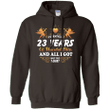 Cute 23rd Wedding Anniversay Shirt For Couple Pullover Hoodie