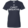 I cant breathe - LeBron On Garner Protest Ladies shirt