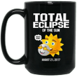 Cute guess who total solar eclipse of the sun august 21 2017 mug