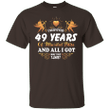 Cute 49th Wedding Anniversay Shirt For Couple Ultra Cotton T-Shirt
