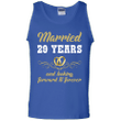 29 Years Wedding Anniversary Shirt Perfect Gift For Couple Tank Top