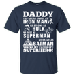 Superhero Dad T shirt