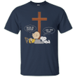 Charlie and Snoopy god is good all the time T shirt