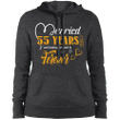 55 Years Wedding Anniversary Shirt For Husband And Wife Hooded Sweatsh