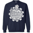 Nuclear Winter Is Coming Fallout 3 4 G180 Gildan Crewneck Pullover Swe