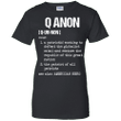 Qanon Shirt Definition of Qanon Ladies shirt