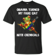 Obama turned my frog Gay with chemicals T shirt
