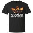 King In The Noth- A Badass Nike Logo and Game of Thrones T shirt