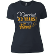 22 Years Wedding Anniversary Shirt For Husband And Wife Ladies Boyfri