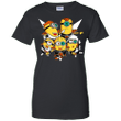 Gru Spacial Forces - Songoku and Minions funny Ladies shirt