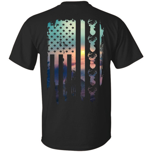 American flag hunting Shirt