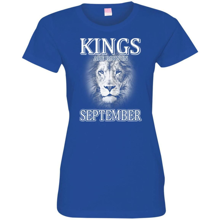 King Are Born In September Womens T-Shirt