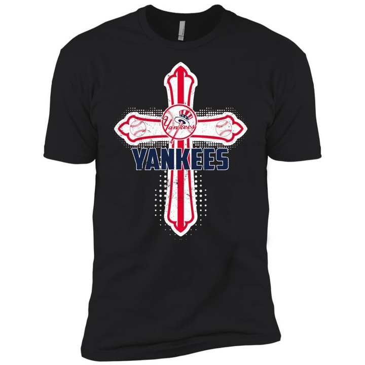 New York Yankees America Sport Cross Premium T-Shirt