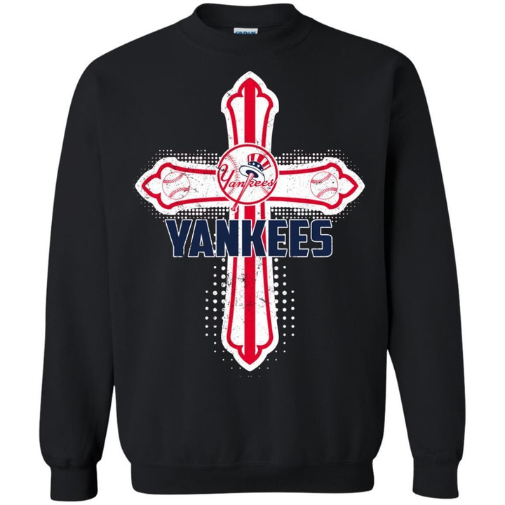 New York Yankees America Sport Cross Sweatshirt