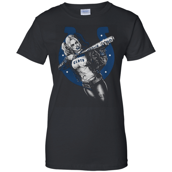 Indianapolis Colts Harley Quinn fan Ladies shirt