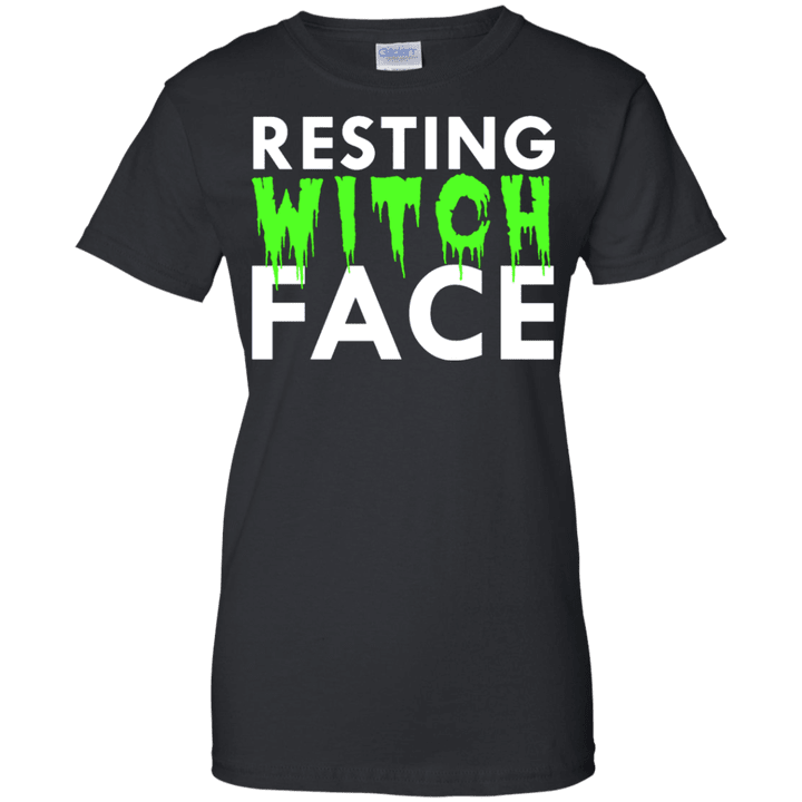 Resting Witch face Ladies shirt