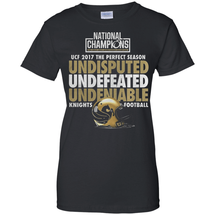 UCF Knights 2017 Undefeated National Champions Ladies shirt