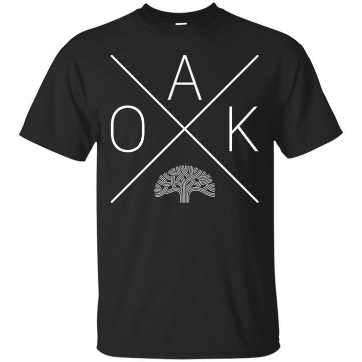 Oakland California OAK Tree Cross Apparel