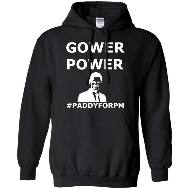 Paddyforpm Gower Power Feel The Paddy Love G185 Gildan Pullover Hoodie