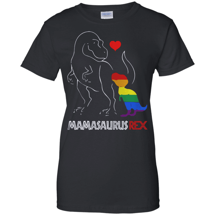 LGBT Mamasaurus rex Ladies shirt