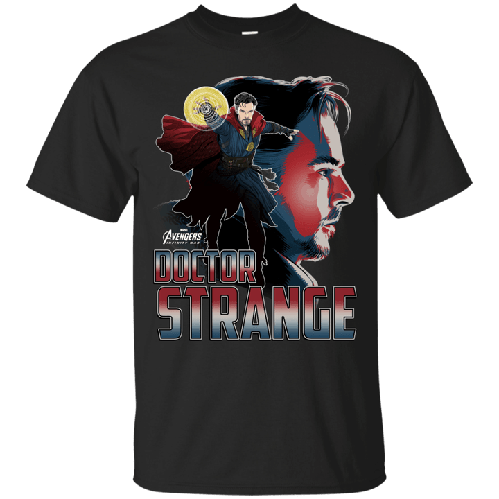 Marvel Infinity War Dr Strange Head Profile Premium T shirt