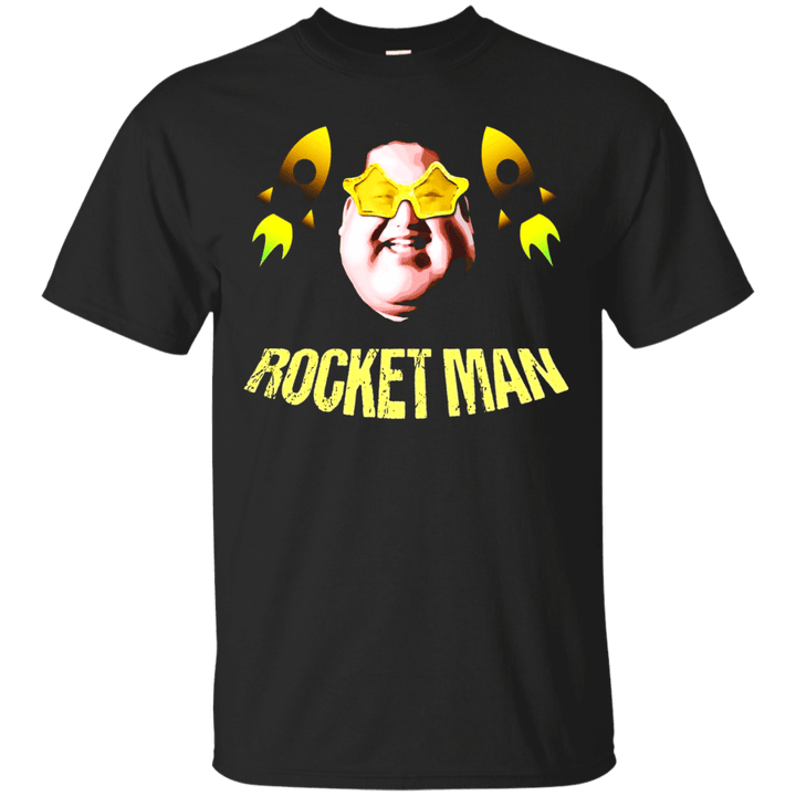 Rocket Man Kim Jong Un T-Shirt Trump Nickname Tee