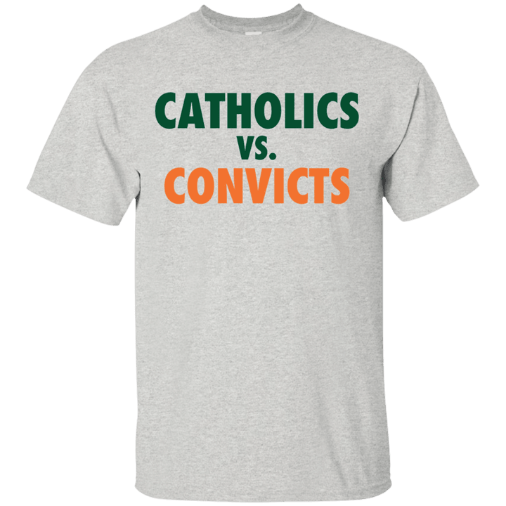 Catholics Vs Convicts Shirt