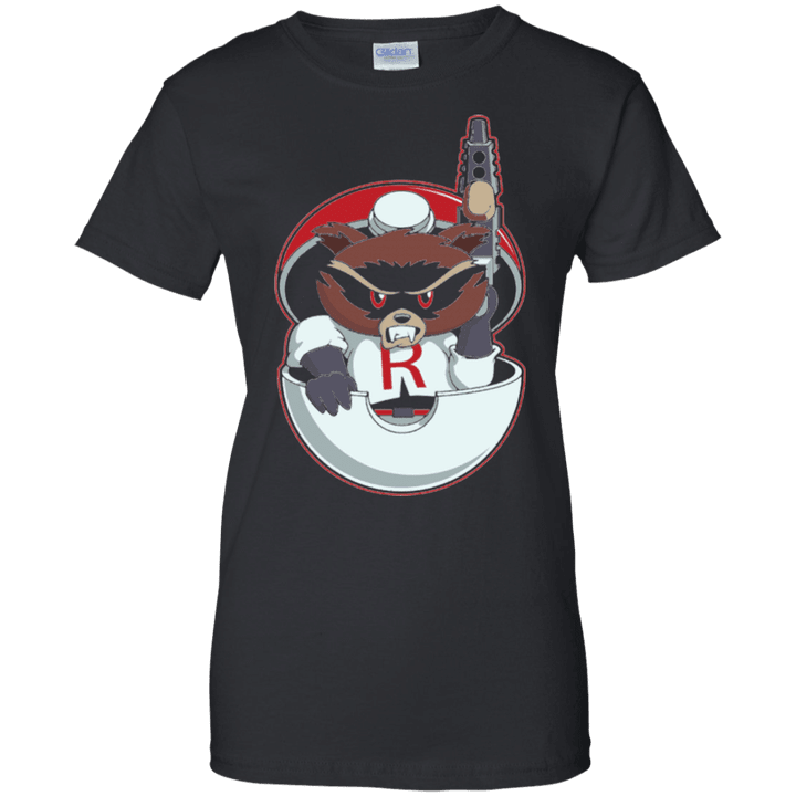 Team Rocket Raccoon Ladies shirt
