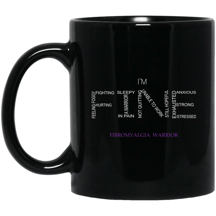 Im Fine Fibromyalgia Warrior Fine Mug