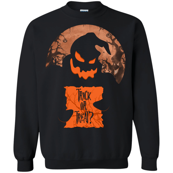 Trick or Treat Halloween G180 Gildan Crewneck Pullover Sweatshirt 8 o