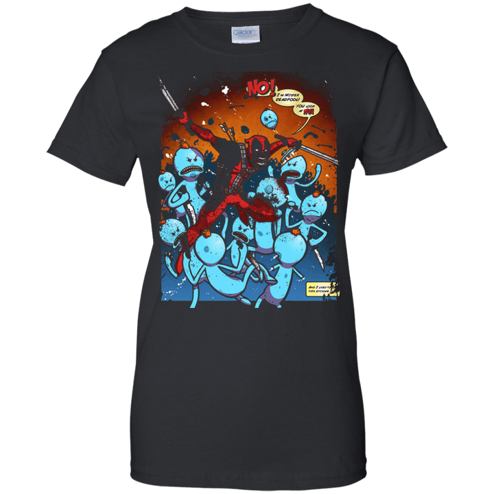 Deadpool - Rick and Morty Wars Ladies shirt