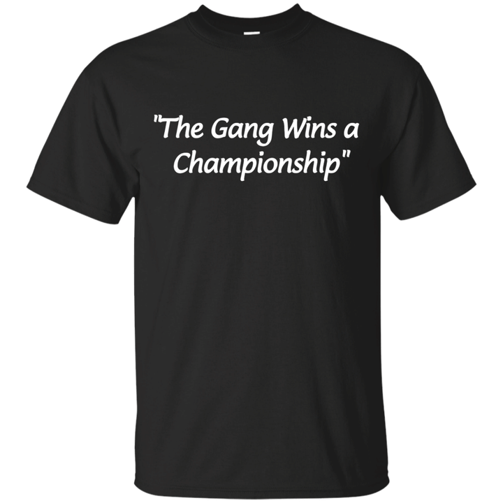 The Gang Wins A Championship Apparel