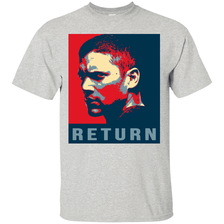 Return Prison Break Wentworth Miller T-Shirt