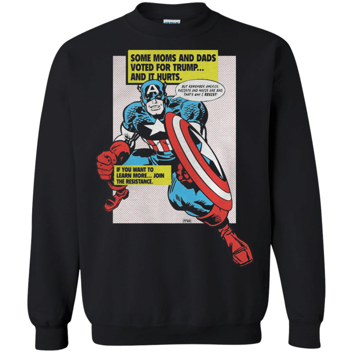 Heroes Resist PSA G180 Gildan Crewneck Pullover Sweatshirt 8 oz