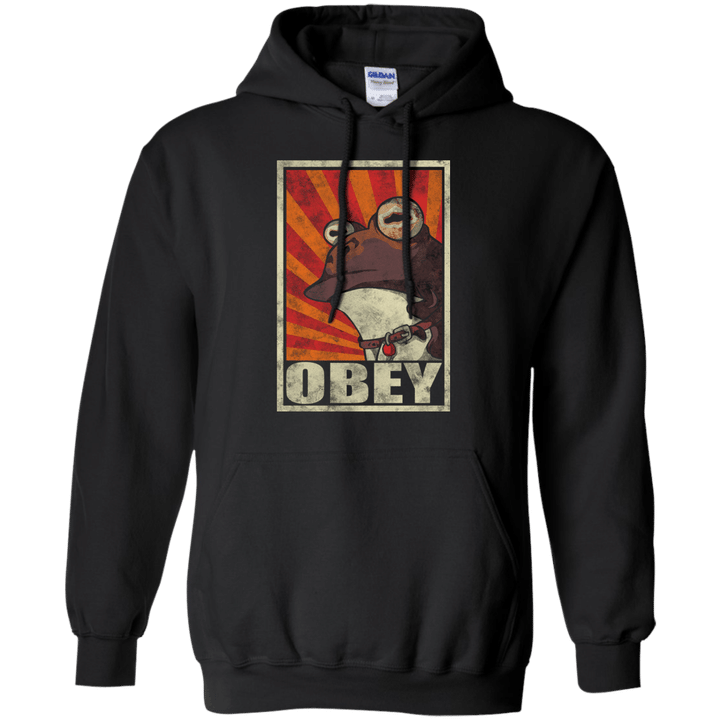 Obey The Hypnotoad Hoodie
