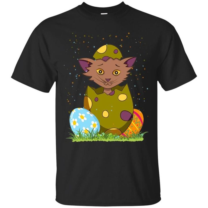 Black Cat Easter Egg Shirt