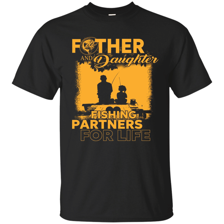Father And Daughter Fishing Partners For Life Shirt father day tshirt