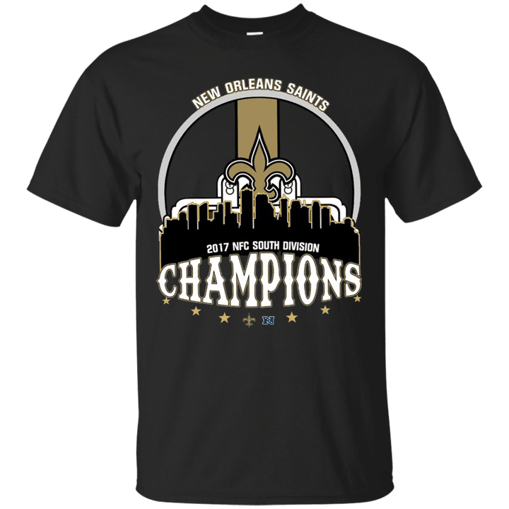 New-orleans-saints-2017-nfc-south-division-champions-t-shirt