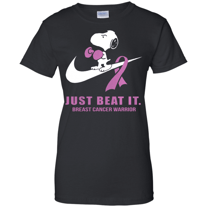 Just beat it breast cancer Warrior Ladies shirt