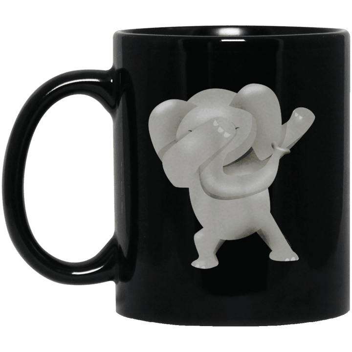 Dabbing funny dabbing elephant cute mug