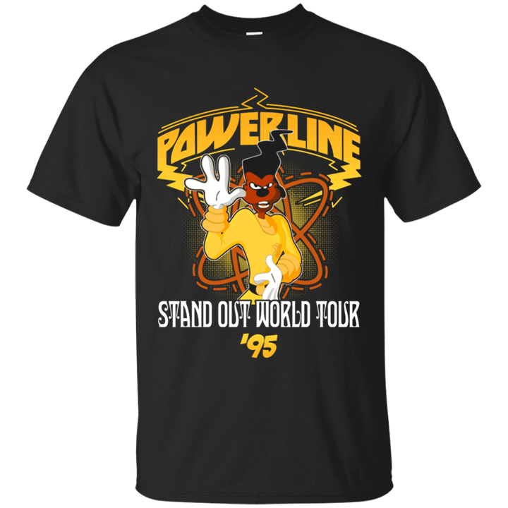 Powerline Stand Out World Tour 95 funny T shirt