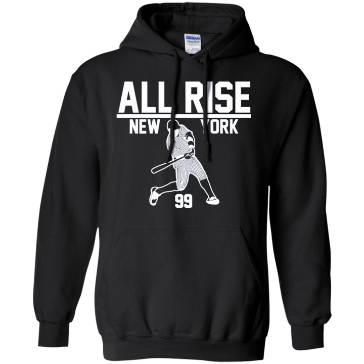 New York Yankees Aaron Judge Shirt All Rise Yankees G185 Gildan Pullov