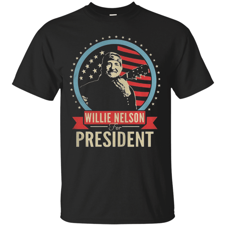 Willie Nelson For President T shirt