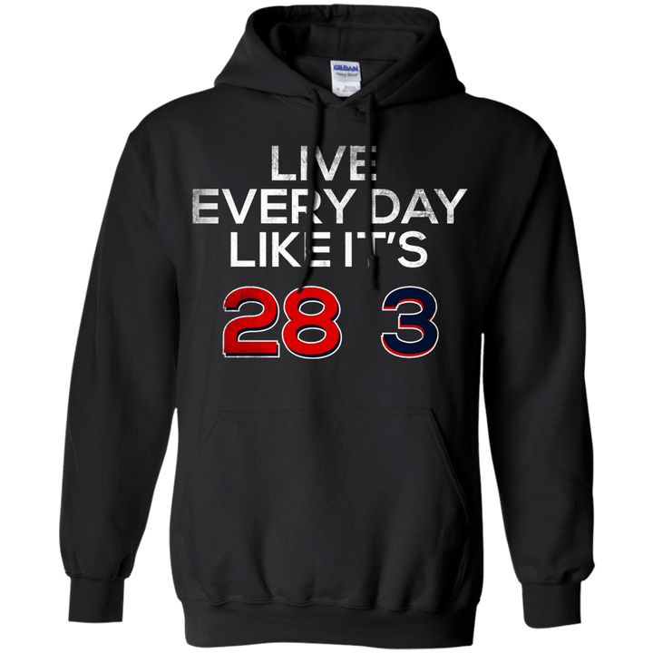 Patriotic Americans Live Every Day Like Its 28-3 Final G185 Gildan P