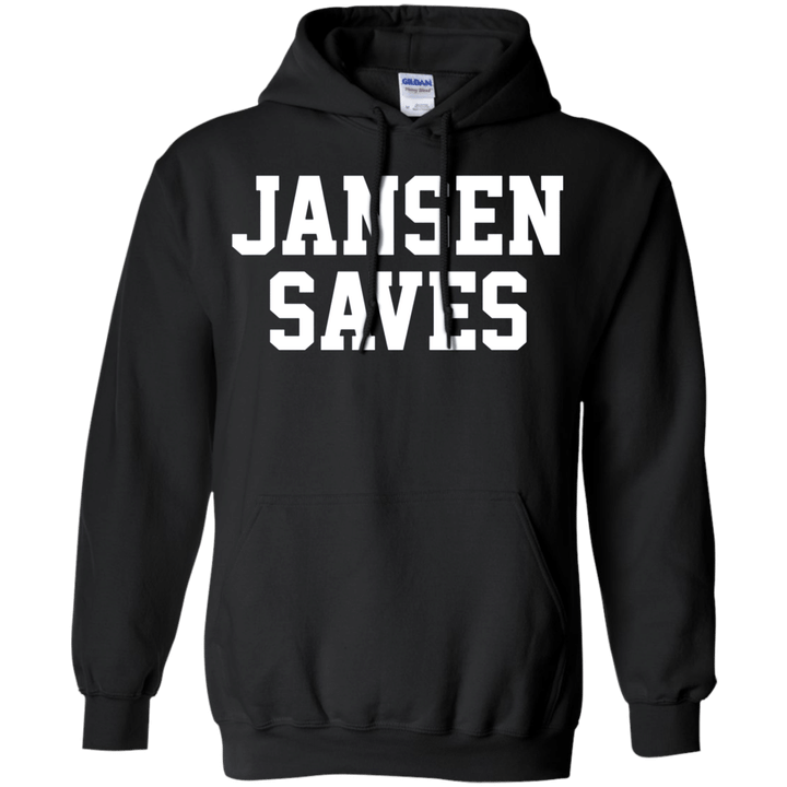 Jansen Saves G185 Gildan Pullover Hoodie 8 oz