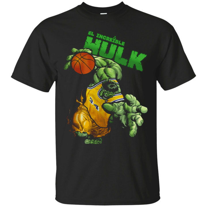 El increible HULK 34 Basketball player G200 Gildan Ultra Cotton T-Shir